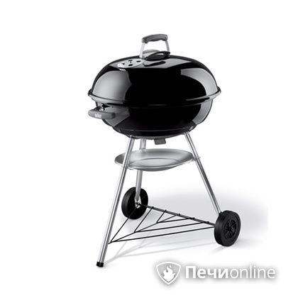 Гриль барбекю Weber Compact Kettle 57 черный в Петрозаводске